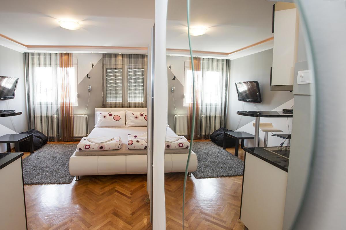 Star Apartment Belgrad Exteriör bild